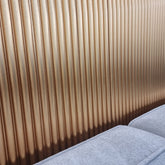 Gold Fluted Wall pannels